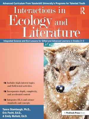 cover image of Interactions in Ecology and Literature